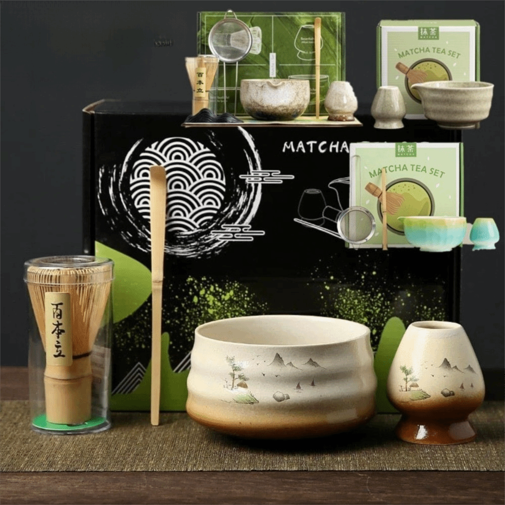 Bamboo Cutlery Set - Theestokjes Japans Matcha Thee Set Matcha