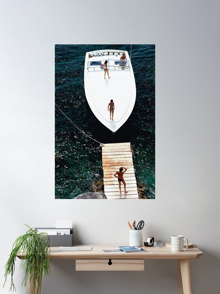 Luxury Lifestyle Pictures - Retro Poolside Host Luxe levensstijl door