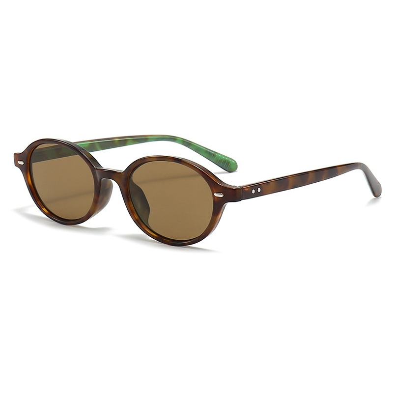 Luxury Lifestyle Men - Retro Kleine Ovale Zonnebril Dames Heren