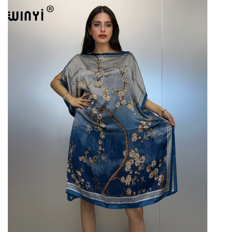 Luxury Lifestyle Women - WINYI Zomer Kaftan Afrikaanse Jurk Strandkleding