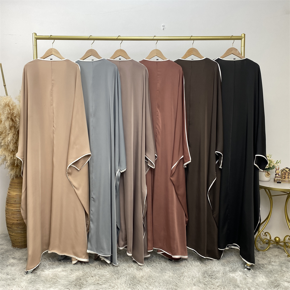 Elegante satijnen abaya kimono - Luxury Lifestyle Women recensie en prijs