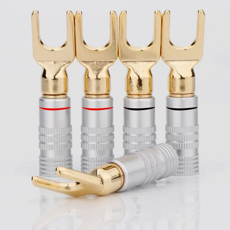 4 stks Vergulde Y U-vorm Banaa - Gold Cutlery Flatware recensie en prijs