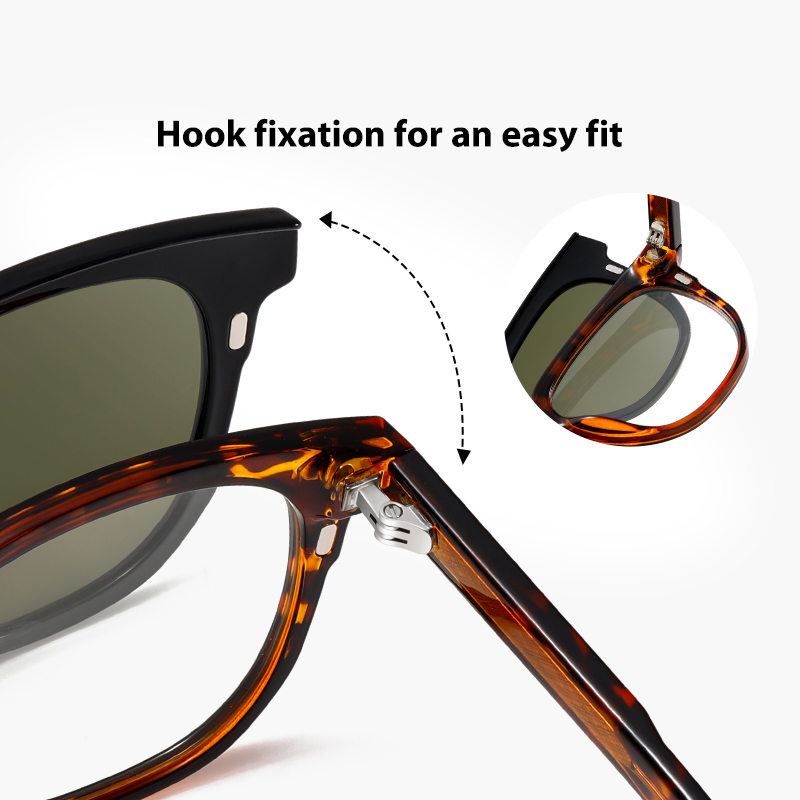 Fashion zonnebril man clip op  - Luxury Lifestyle Men recensie en prijs