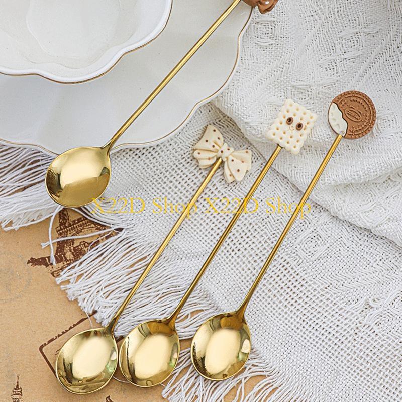 X22D roestvrijstalen dessertle - Gold Cutlery Flatware recensie en prijs