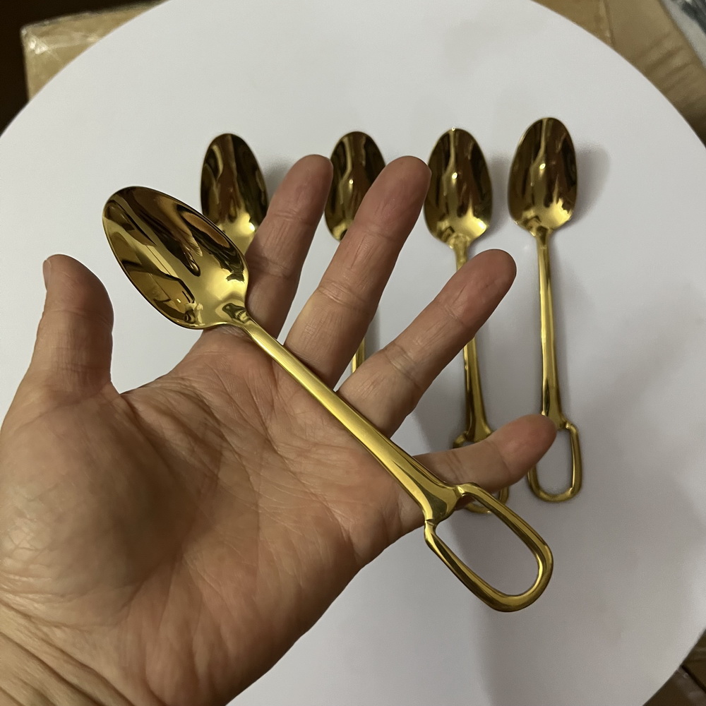 304 Roestvrijstalen Bestek Met - Gold Cutlery Flatware recensie en prijs
