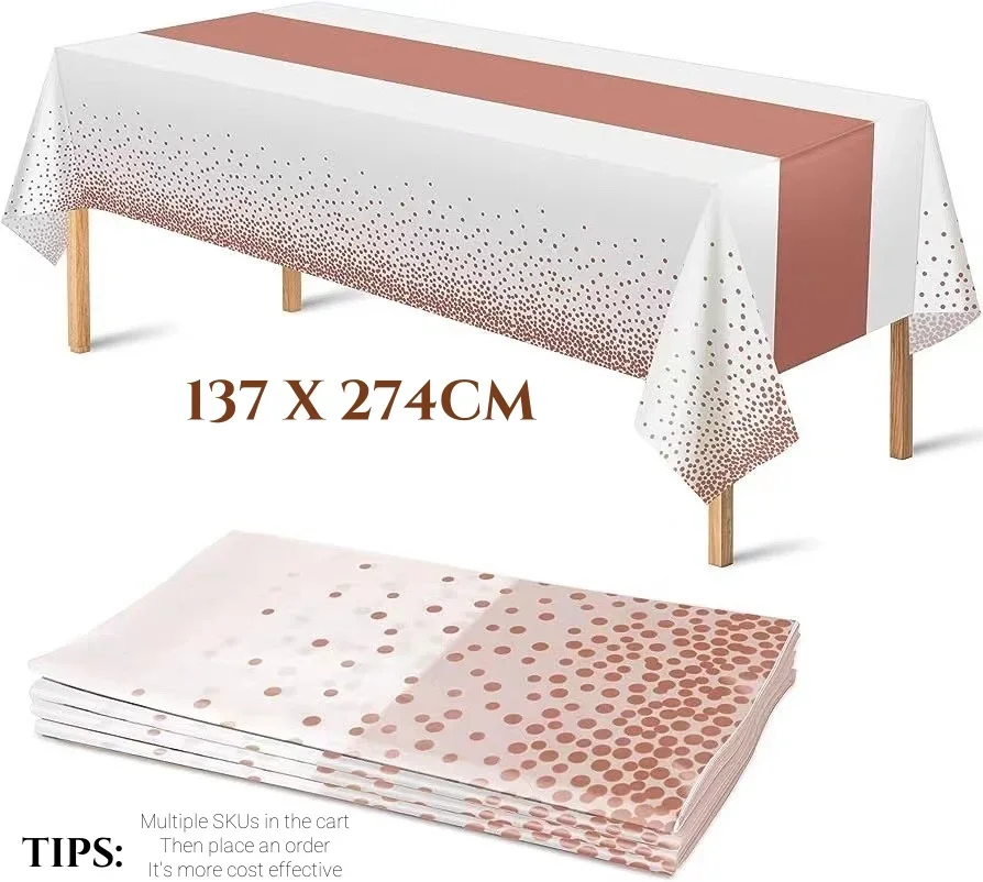 Rose Gold Wegwerp Tafelkleed B - Gold Cutlery Flatware recensie en prijs