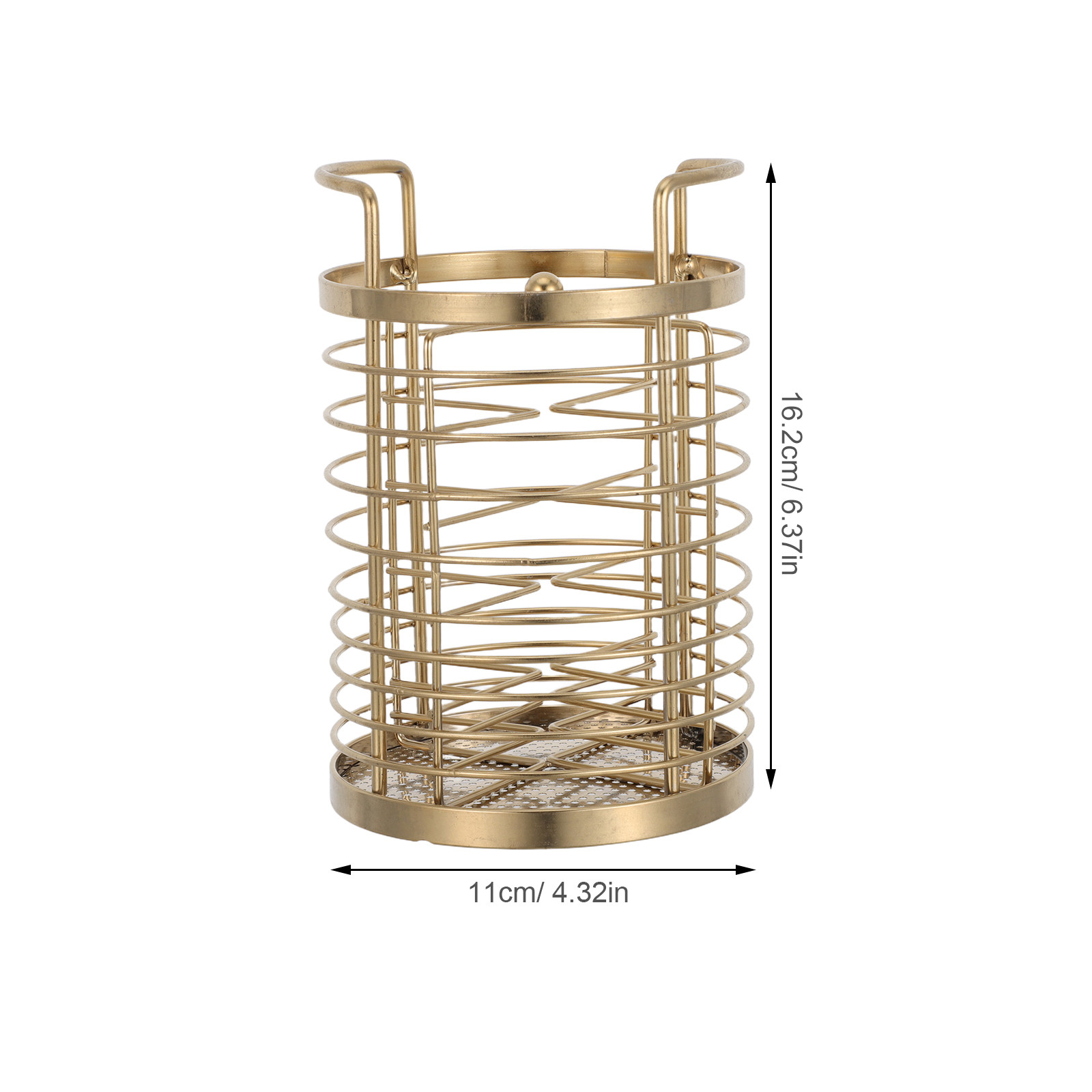 Metalen keukenhouders met 4 ro - Gold Cutlery Flatware recensie en prijs