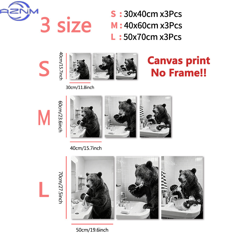 3 stuks luxe aquarel zoete ele - Luxury Lifestyle Pictures recensie en prijs