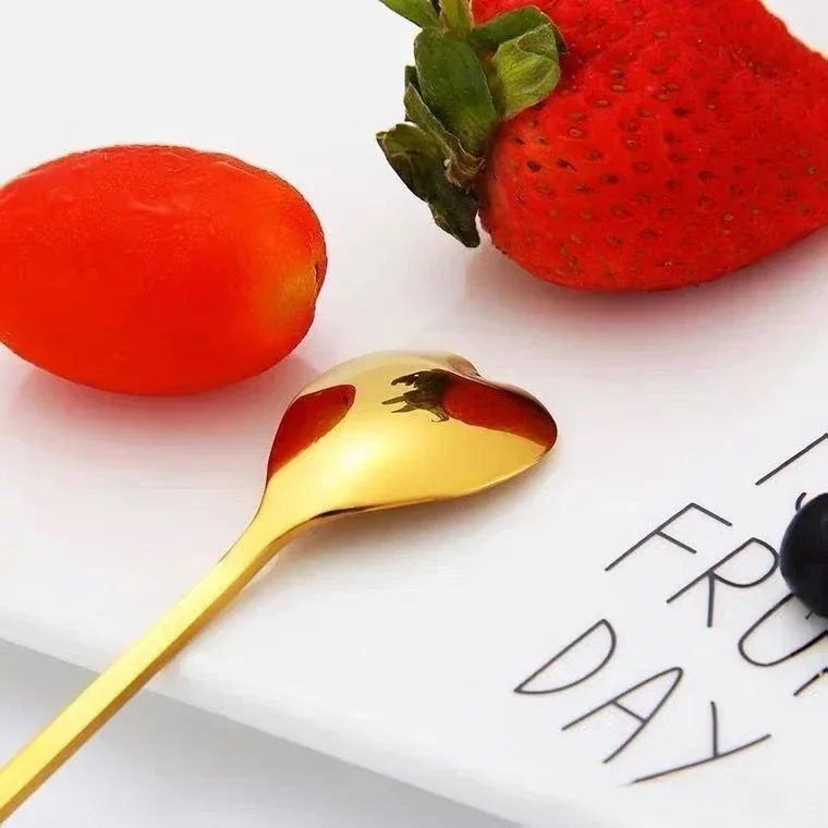Roestvrij staal Cherry Rose Fl - Gold Cutlery Flatware recensie en prijs