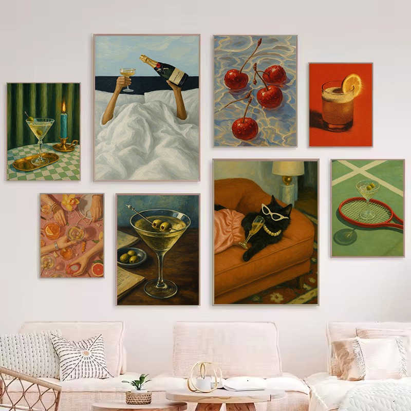 1pc Frameloze Vintage Zwarte K - Luxury Lifestyle Pictures recensie en prijs