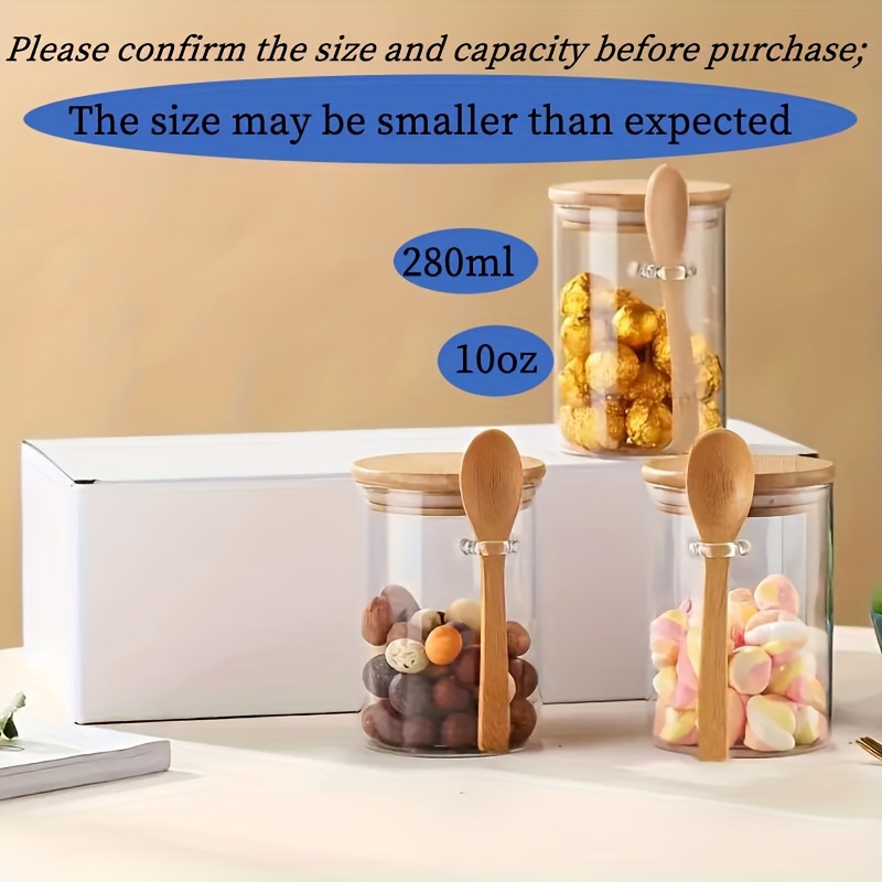 280 ml snoeppot, koekjespot, g - Bamboo Cutlery Set recensie en prijs