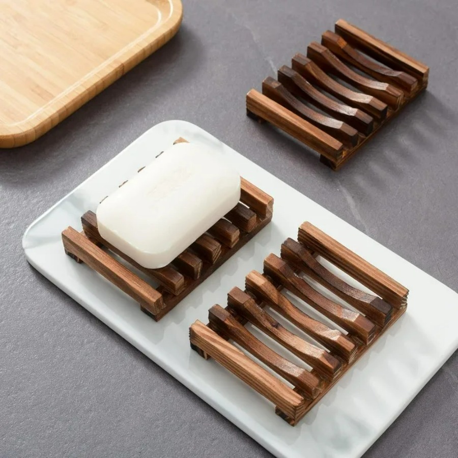 Houten zeepbakje voor doucheba - Bamboo Cutlery Set recensie en prijs